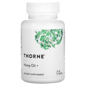 Thực phẩm chức năng Thorne Hemp Oil + 30 Gelcaps 693749006770