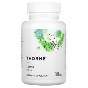 Thực phẩm chức năng Thorne L-Lysine 500 mg 60 Capsules 693749516026