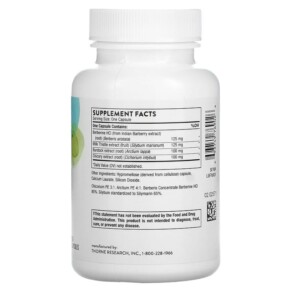 Thành phần vi chất của Thorne Liver Cleanse 60 Capsules 693749769026