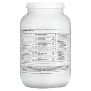 Thành phần vi chất của Thorne MediClear-SGS Chocolate 38.2 oz (1.082 g) 693749012559