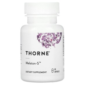 Thực phẩm chức năng Thorne Melaton-5 60 Capsules 693749780021