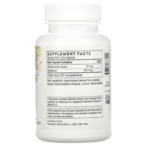 Thành phần vi chất của Thorne Moducare 90 Capsules 693749633020