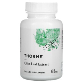 Thực phẩm chức năng Thorne Olive Leaf Extract 60 Capsules 693749763031