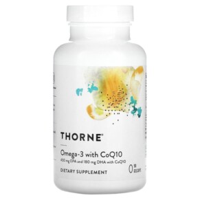 Thực phẩm chức năng Thorne Omega-3 with CoQ10 90 Gelcaps 693749616030