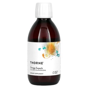 Thực phẩm chức năng Thorne Omega Superb Lemon Berry 8.45 fl oz (250 ml) 693749004288