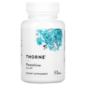 Thực phẩm chức năng Thorne Pantethine 60 Capsules 693749706038