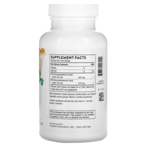 Thorne Super EPA 90 Gelcaps 3 Thành phần vi chất của Thorne Super EPA 90 Gelcaps 693749006909