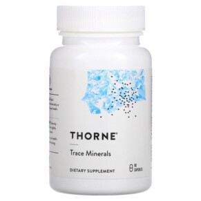 Thực phẩm chức năng Thorne Trace Minerals 90 Capsules 693749242031