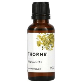 Thực phẩm chức năng Thorne Vitamin D/K2 1 fl oz (30 ml) 693749500018