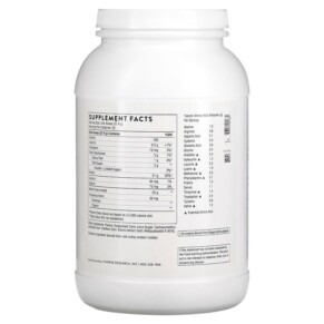 Thành phần vi chất của Thorne Whey Protein Isolate Vanilla 1.84 lb (837 g) 693749005681