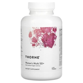 Thực phẩm chức năng Thorne Women's Multi 50+ 180 Capsules 693749011316