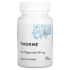 Thực phẩm chức năng Thorne Zinc Bisglycinate 30 mg 60 Capsules 693749011743