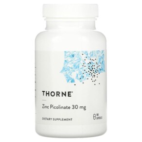 Thực phẩm chức năng Thorne Zinc Picolinate 30 mg 180 Capsules 693749221029