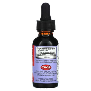 Thành phần vi chất của TPCS Iosol Formula II 1 fl oz (30 ml) 311302113023