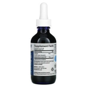 Thành phần vi chất của Trace Minerals ® Concentrated Ionic Chlorophyll Natural Mint 6.000 mg 2 fl oz (59 ml) 878941006678
