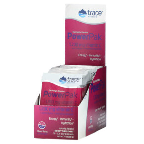 Thực phẩm chức năng Trace Minerals ® Electrolyte Stamina PowerPak Mixed Berry 30 Packets 0.25 oz (7 g) Each 878941002878