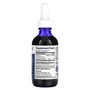Thành phần vi chất của Trace Minerals ® Ionic B12 Natural Grape 1.000 mcg 2 fl oz (59 ml) 878941003561