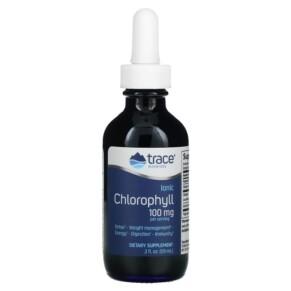 Thực phẩm chức năng Trace Minerals ® Ionic Chlorophyll 100 mg 2 fl oz (59 ml) 878941006579