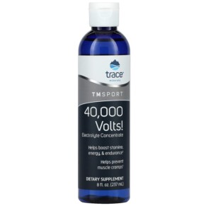 Thực phẩm chức năng Trace Minerals ® TM Sport 40.000 Volts! Electrolyte Concentrate 8 fl oz (237 ml) 878941001109