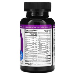 Thành phần vi chất của Twinlab Daily One Caps with Iron 90 Capsules 027434009058