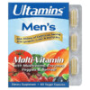 Thực phẩm chức năng Ultamins Ultamins Men's Multi-Vitamin with CoQ10 Mushrooms Enzymes Veggies & Berries 60 Veggie Capsules 898220012701
