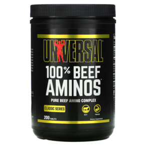 Thực phẩm chức năng Universal Nutrition 100% Beef Aminos 200 Tablets 039442010650