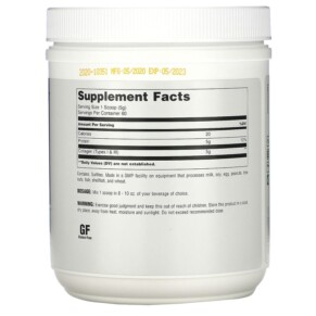 Thành phần vi chất của Universal Nutrition Collagen Unflavored 10.6 oz (300 g) 039442047816