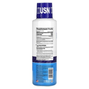Thành phần vi chất của USN Liquid L-Carnicut 3500 Max Strength Dosage Blue Raspberry 15.22 fl oz (450 ml) 6009544944997
