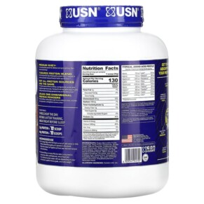 Thành phần vi chất của USN Premium Whey+ Chocolate 5 lbs (2.267 g) 6009544944720