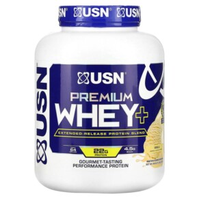 Thực phẩm chức năng USN Premium Whey+ Vanilla 5 lbs (2.267 g) 6009544944744