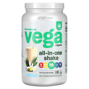 Thực phẩm chức năng Vega One All-In-One Shake French Vanilla 1 lb 8.30 oz (689 g) 838766004761