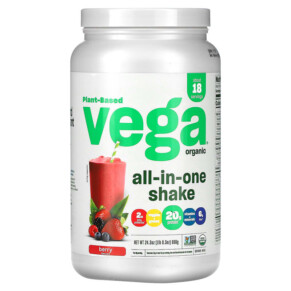 Thực phẩm chức năng Vega Organic All-In-One Shake Berry 24.3 oz (688 g) 838766004815