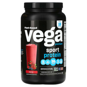 Thực phẩm chức năng Vega Sport Plant-Based Premium Protein Powder Berry 1 lb 12 oz (801 g) 838766008547