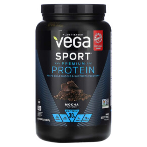 Thực phẩm chức năng Vega Sport Premium Protein Powder Mocha 28.6 oz (812 g) 838766008578