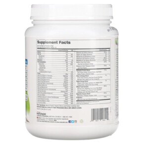 Thành phần vi chất của VeganSmart All-In-One Nutritional Shake Vanilla 1.4 lbs (645 g) 079911028021