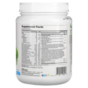 Thành phần vi chất của VeganSmart Protein & Greens All-In-One Powder Vanilla Creme 1.4 lbs (645 g) 079911028403