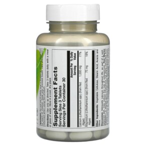 Thành phần vi chất của VegLife Red Marine Calcium 90 Tablets 076280219289