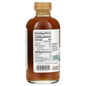 Thành phần vi chất của Vermont Village Apple Cider Vinegar Maple & Honey 8 fl oz (236 ml) 084648000059