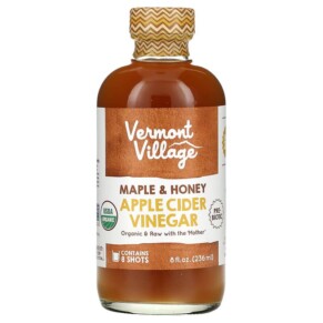 Thực phẩm chức năng Vermont Village Apple Cider Vinegar Maple & Honey 8 fl oz (236 ml) 084648000059