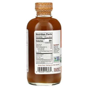 Thành phần vi chất của Vermont Village Apple Cider Vinegar Turmeric & Honey 8 fl oz (236 ml) 084648148034