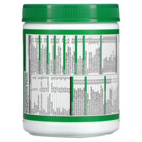 Thành phần vi chất của Vibrant Health Green Vibrance +25 Billion Probiotics Version 19.1 23.83 oz (675.6 g) 074306800046