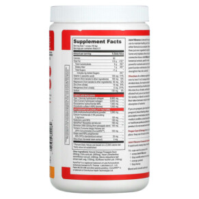 Thành phần vi chất của Vibrant Health Joint Vibrance Version 5.0 Orange Pineapple 13.7 oz (388.5 g) 074306800084