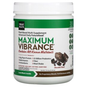 Thực phẩm chức năng Vibrant Health Maximum Vibrance Version 6.1 Chocolate Chunk 25.46 oz (721.8 g) 074306801289