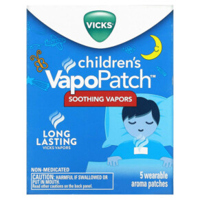 Thực phẩm chức năng Vicks Children's VapoPatch 5 Wearable Aroma Patches 323900040588