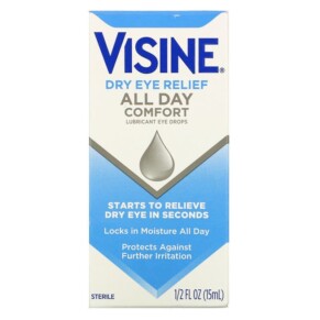 Thực phẩm chức năng Visine Dry Eye Relief Lubricant Eye Drops All Day Comfort 1/2 fl oz (15 ml) 312547493765