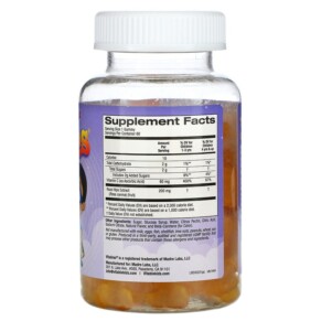 Thành phần vi chất của Vitables Gummy Vitamin C For Children No Gelatin Orange 60 Vegetarian Gummies 898220014446
