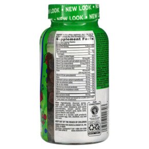 Thành phần vi chất của VitaFusion Men's Multi Daily Multivitamin Natural Berry 150 Gummies 027917022703