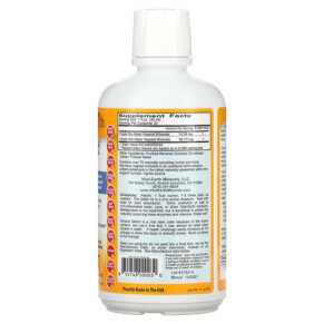 Thành phần vi chất của Vital Earth Minerals Mineral Blend Fulvic-Humic 32 fl oz (946 ml) 855748000030