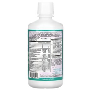 Thành phần vi chất của Vital Earth Minerals Super Multi Natural Tropical Passion Fruit 32 fl oz (946 ml) 855748000023