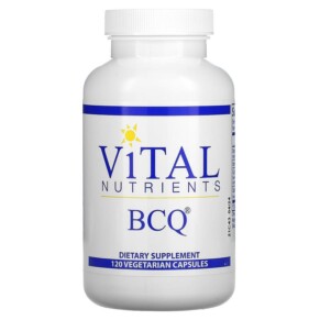 Thực phẩm chức năng Vital Nutrients BCQ 120 Vegetarian Capsules 693465202210